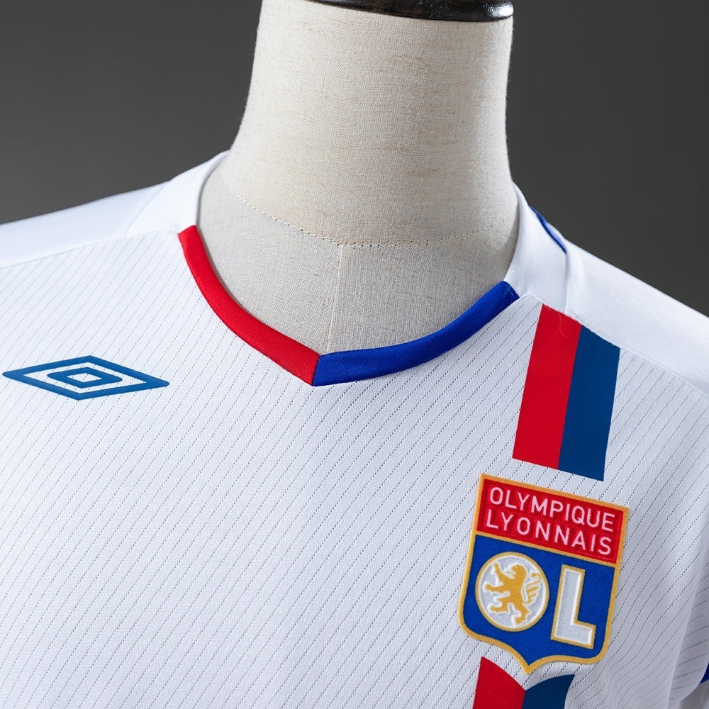 Olympique Lyonnais Jersey 2008-09 Home Football Kit Soccer Jersey