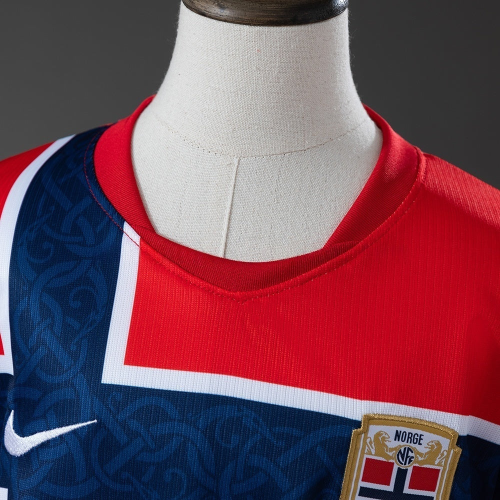 Kids Norway Home Jersey 2026 World Cup Football Kit Soccer Shirt