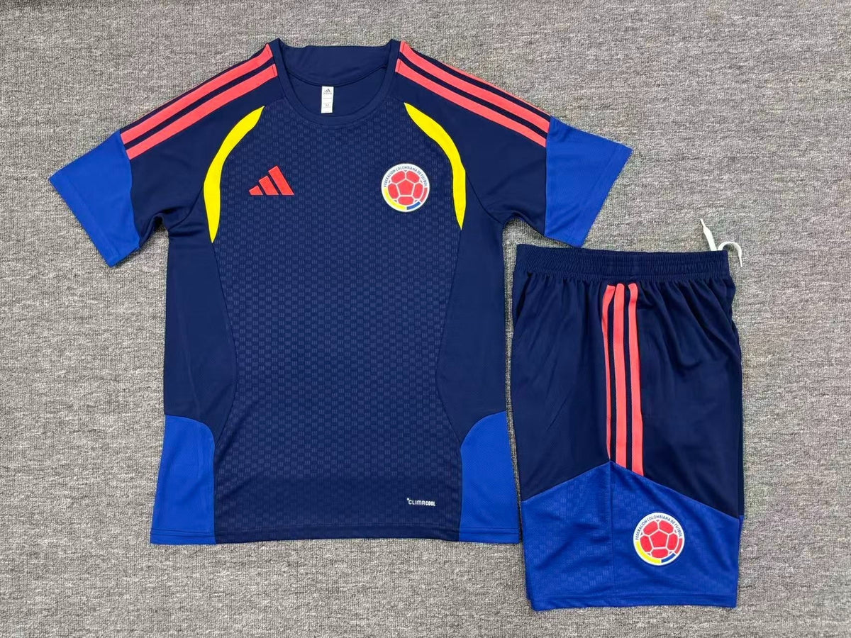 Kids Colombia Training Tracksuits 2026 Football Kit Soccer Jersey