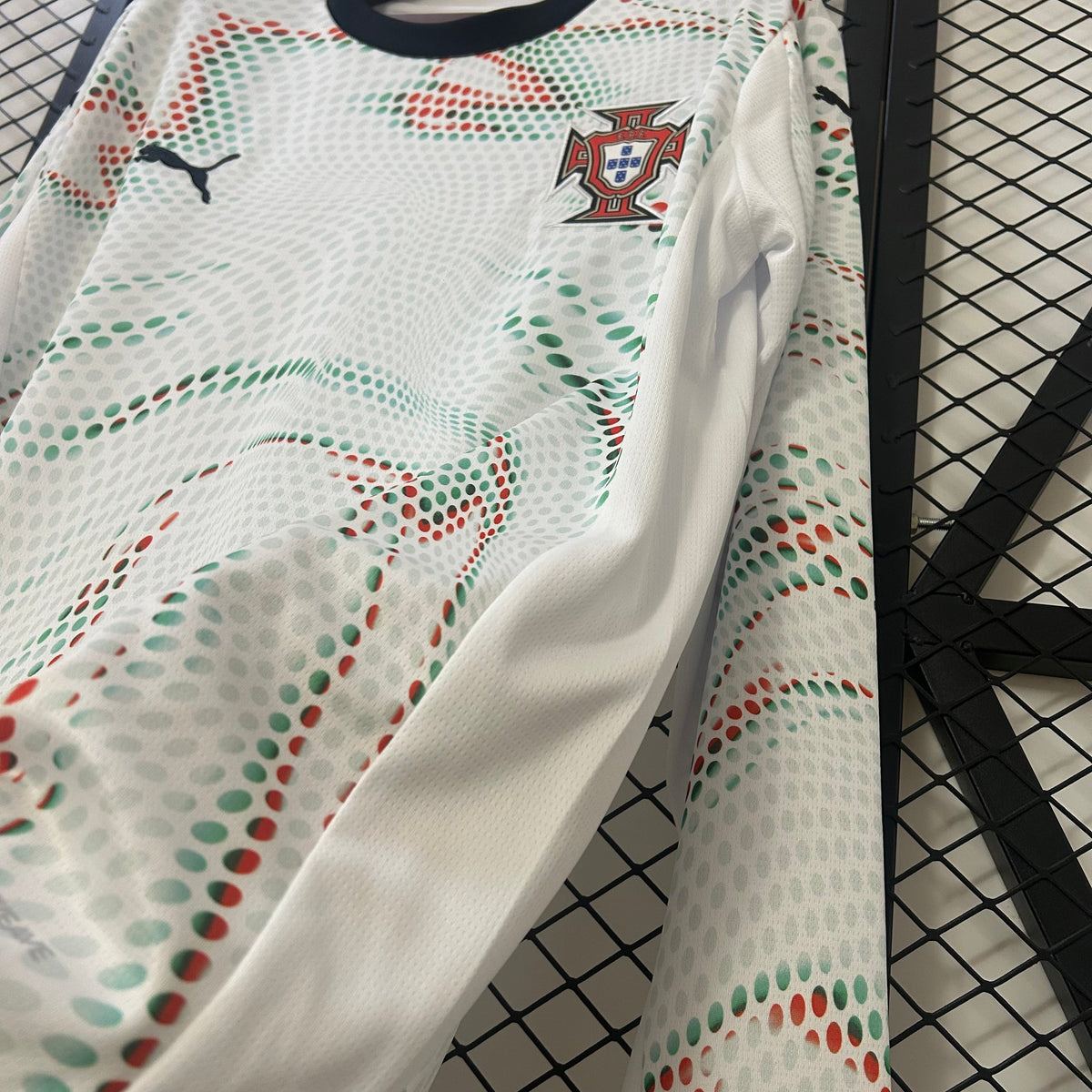 Portugal Jersey 25/26 Away Long Sleeves Ronaldo Football Kit Soccer Jersey