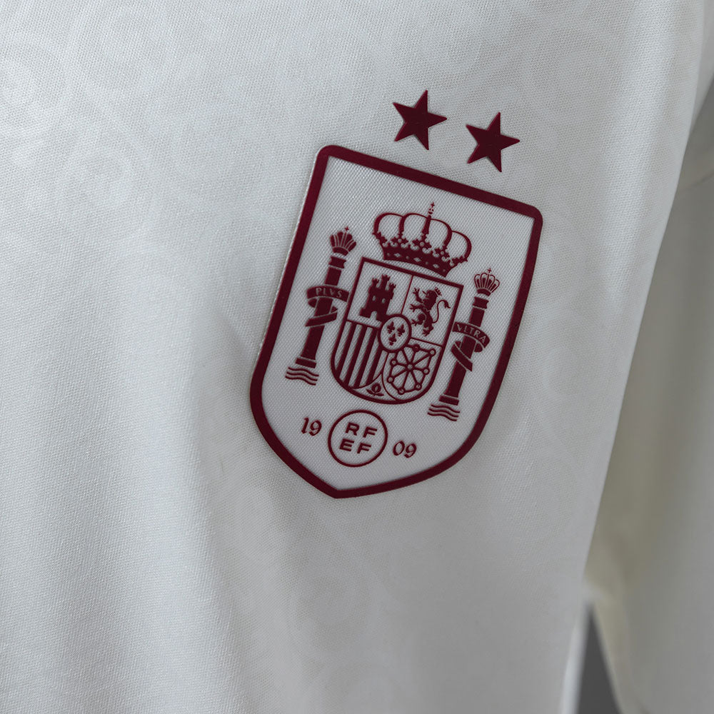 2-Star Kids Spain Away Jersey 2026 World Cup Champion Football Kit Soccer Shirt