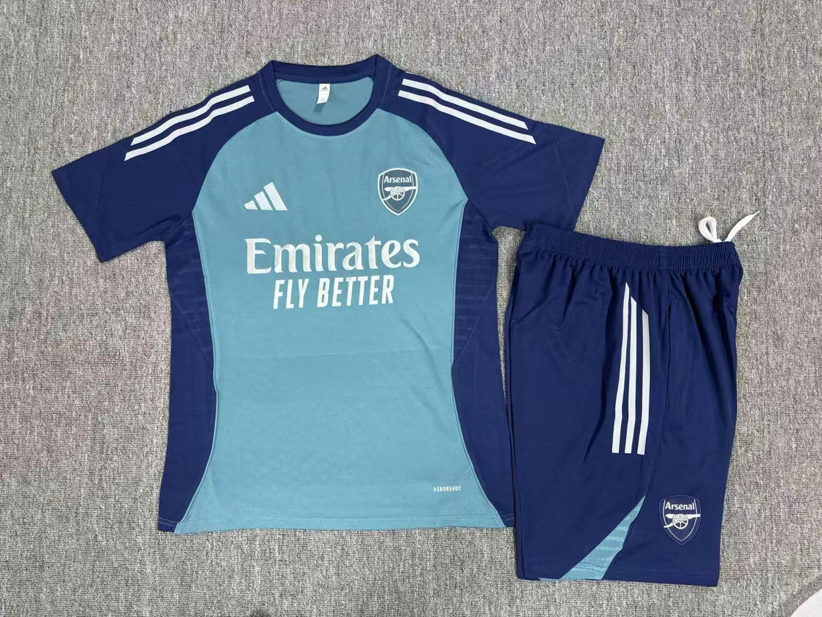 Kids Arsenal Training Tracksuits 24/25 Football Kit Soccer Jersey