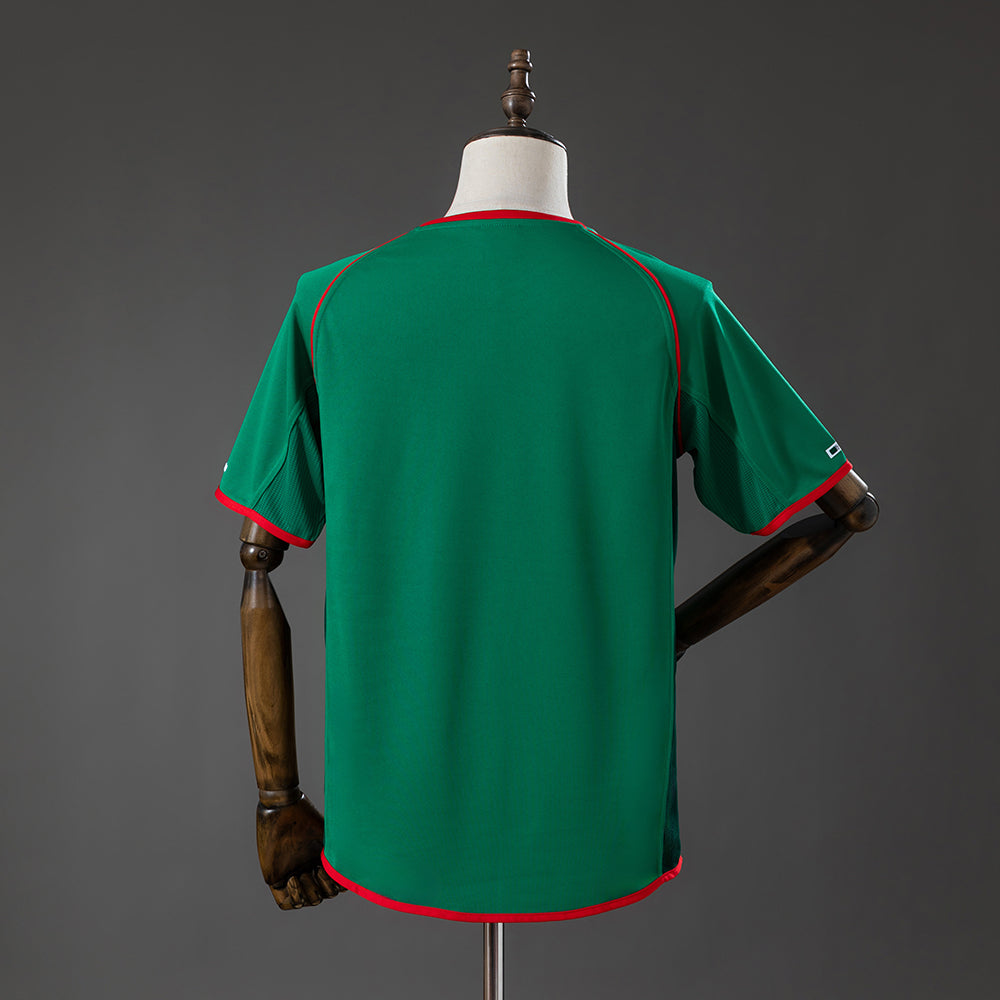 Mexico Home Jersey 2002 Retro Football Kit Soccer Shirt