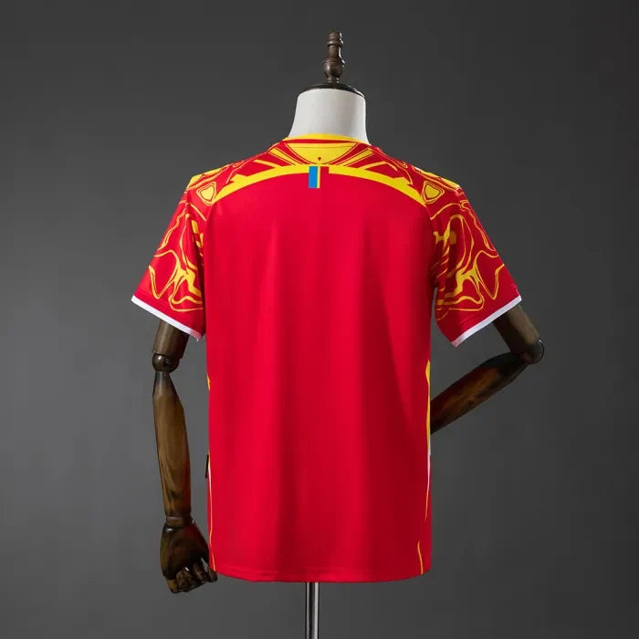 Congo Red Jersey 2026 World Cup Football Kit Soccer Shirt