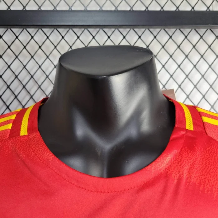 Player Spain Home Kit 24/25 Euro Cup 2024 Football Jersey