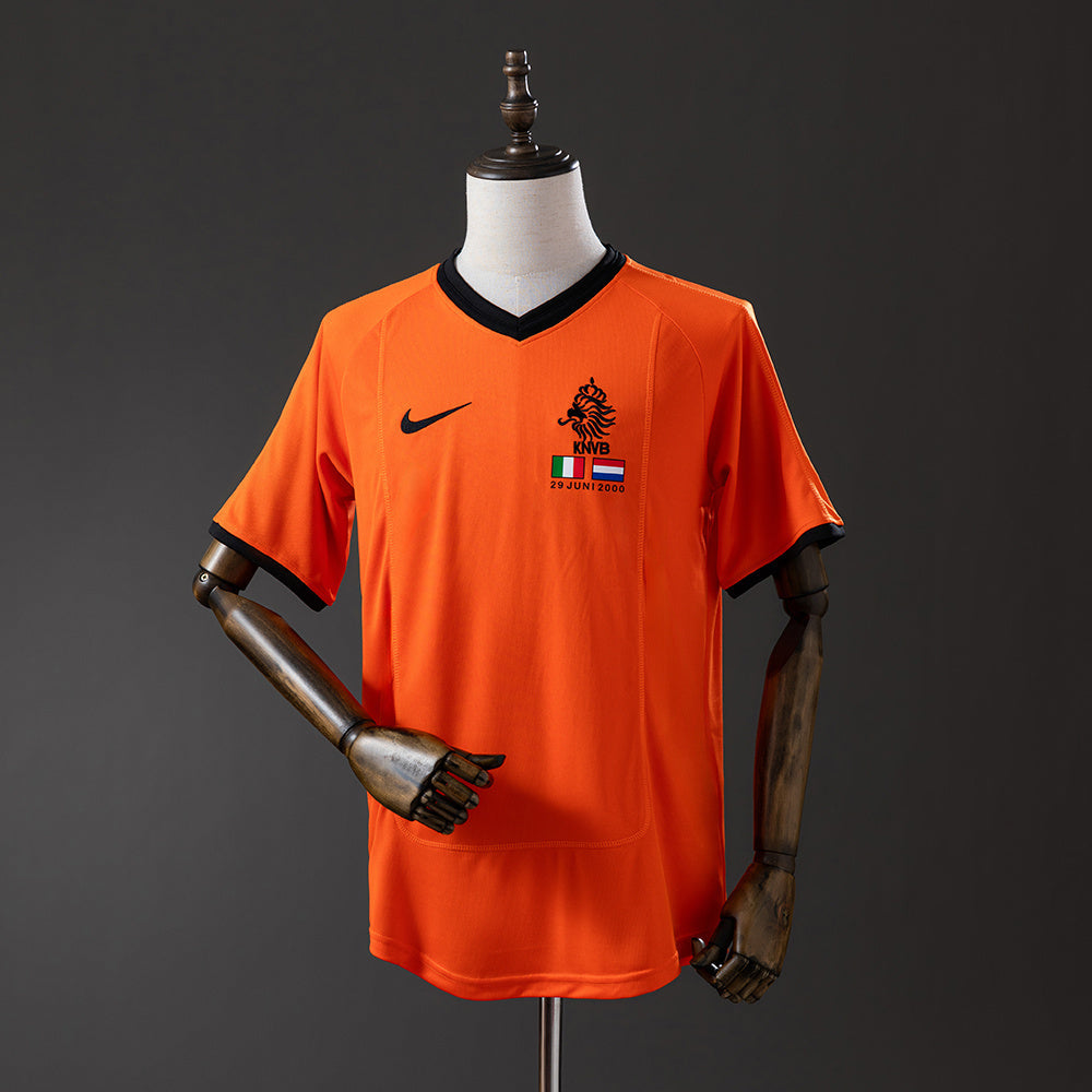 Netherlands Jersey 2000 Home Retro Football Kit