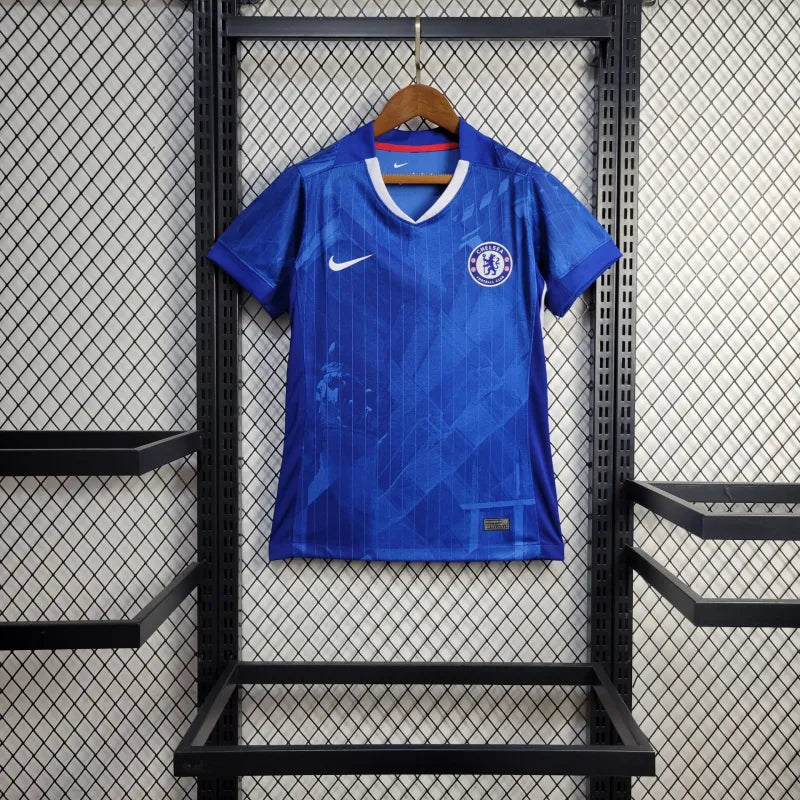 Women Chelsea Jersey 25/26 Home Football Kit Soccer Jersey