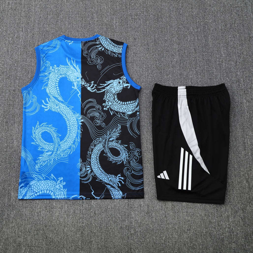 Real Madrid Vest Set Training Tracksuits 25/26 Football Kit Soccer Jersey