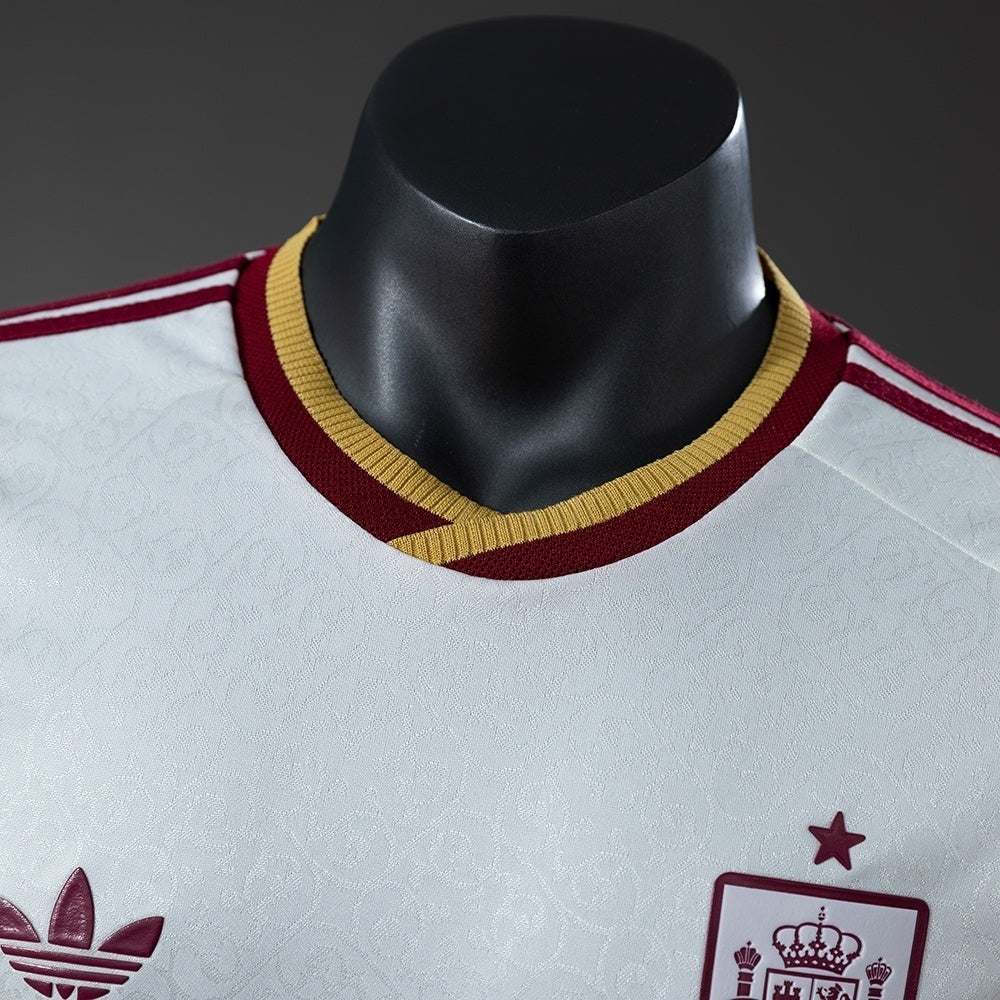 Player Version Spain Away Jersey 2026 World Cup Long Sleeves Football Kit Soccer Shirt