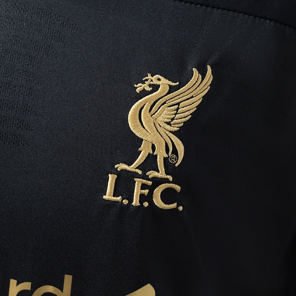 Retro Liverpool Black Jersey 2019-20 Football Kit Soccer Shirt
