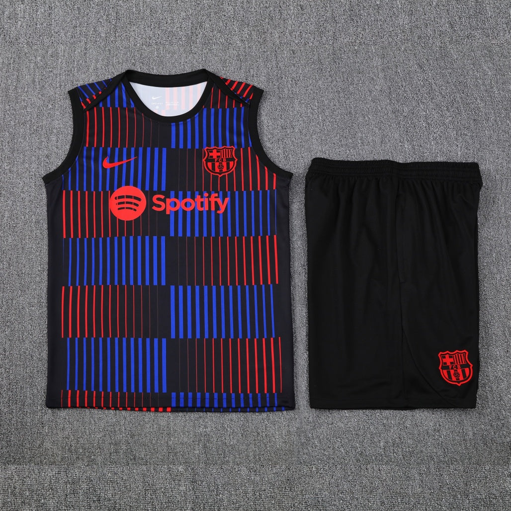 Barcelona Vest Set Training Tracksuits 25/26 Football Kit Soccer Jersey