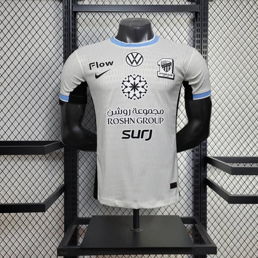 Player Version Al-Ittihad Jeddah Jersey 25/26 Away Football Kit Soccer Jersey
