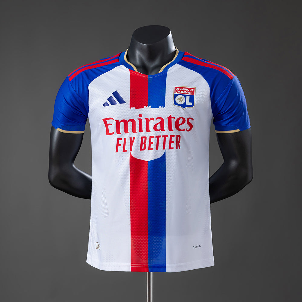 Player Version Olympique Lyonnais Home Jersey 2026-2027 Football Kit Soccer Shirt
