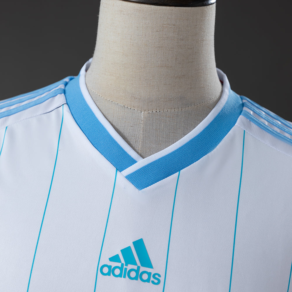 Marseille Home Jersey 2009-2010 Retro Football Kit Soccer Shirt