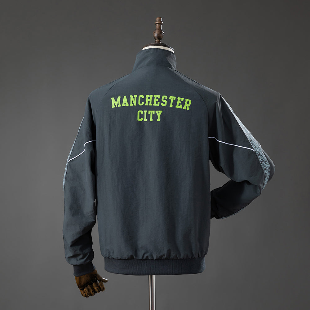 Manchester City Jacket 2026-2027 Football Soccer Windbreaker