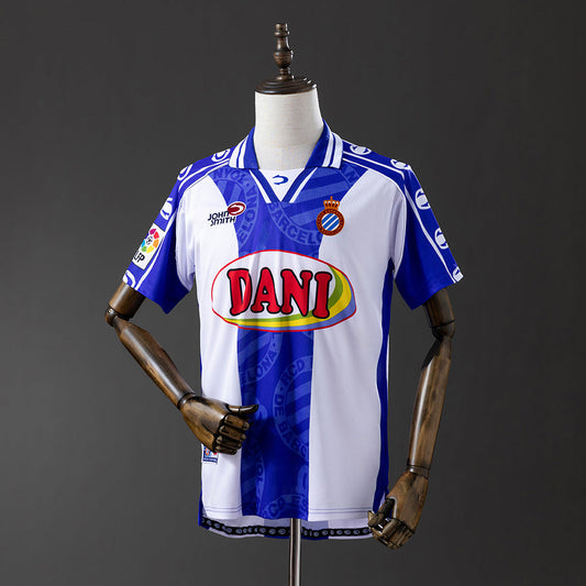 Espanyol Jersey 1999-00 Home Retro Football Kit