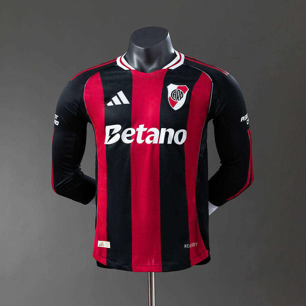 River Plate Jersey 25/26 Away Football Kit Long Sleeves Player Version