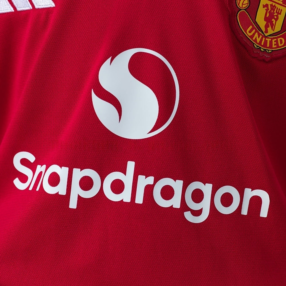 Kids Manchester United Home Jersey 2026-2027 Football Kit Soccer Shirt
