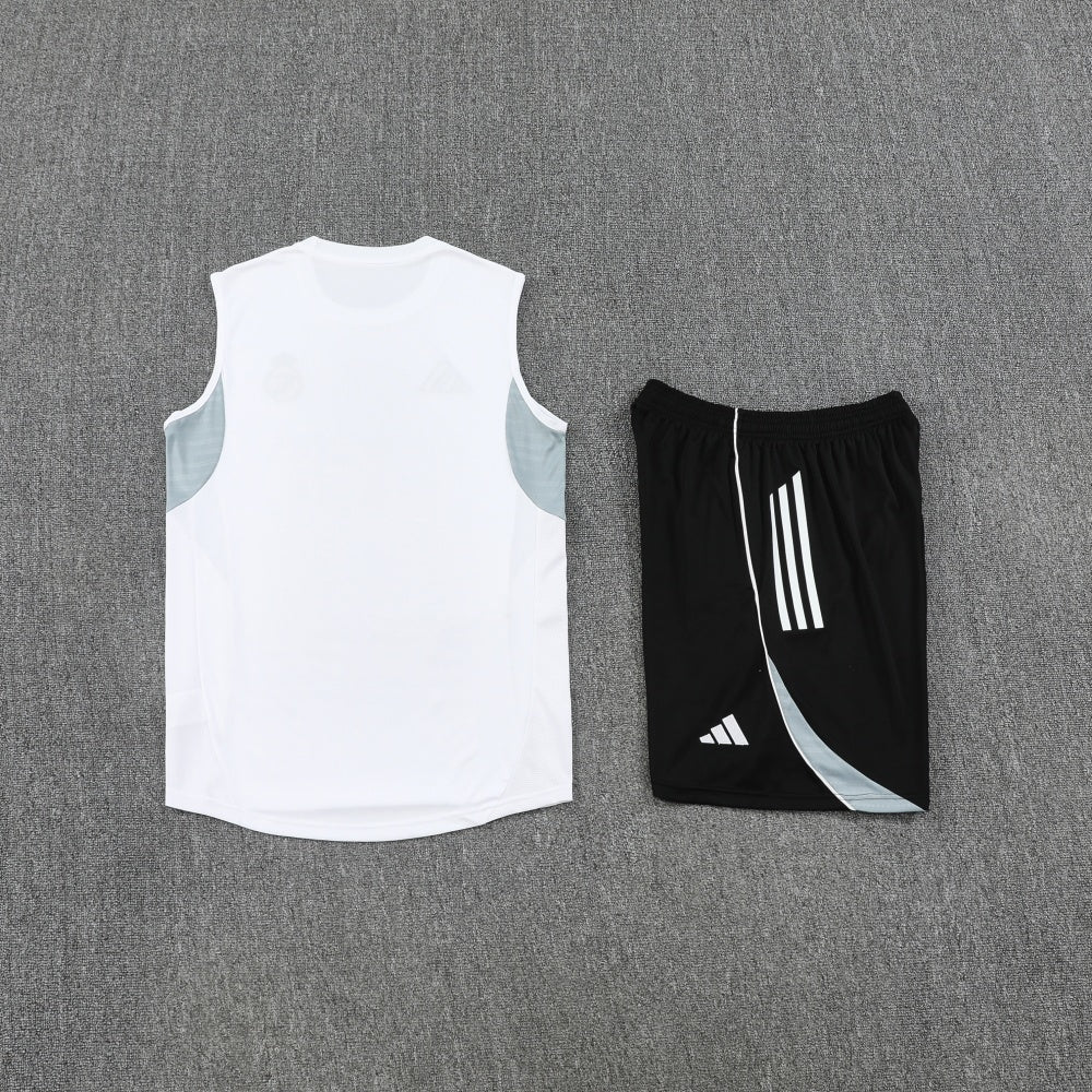 Real Madrid Vest Set Training Tracksuits 25/26 Football Kit Soccer Jersey