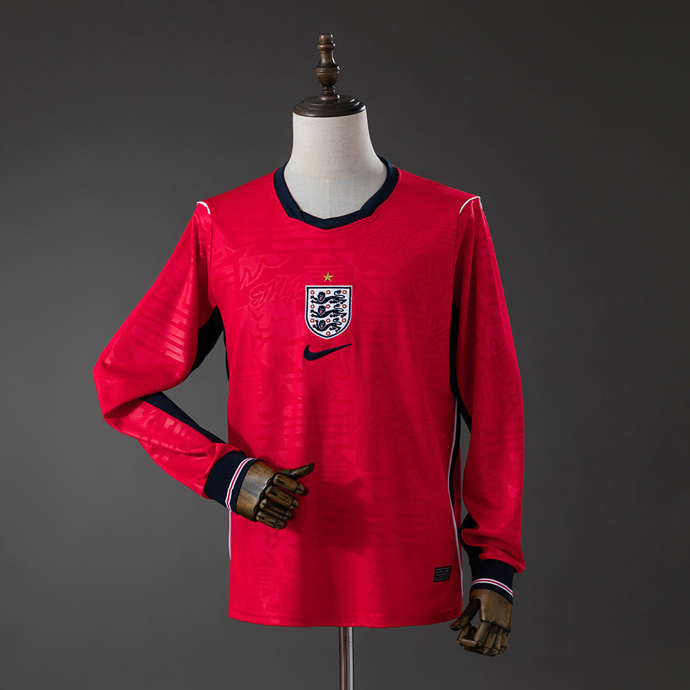 England Away Jersey 2026 World Cup Long Sleeves Football Kit Soccer Shirt