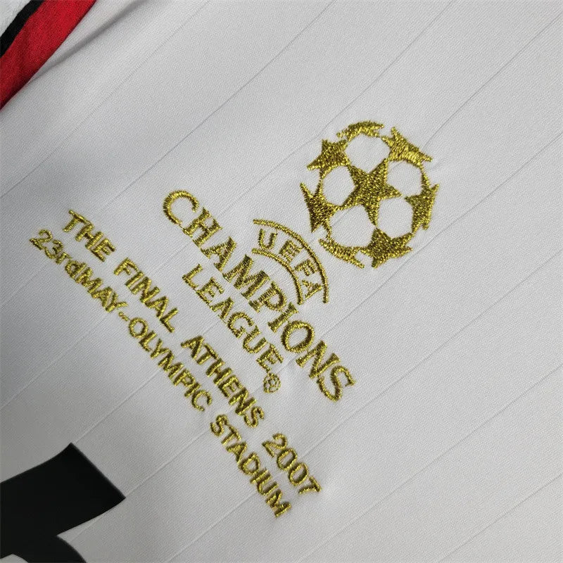 AC Milan Jersey Away Kit 2006 2007 Retro Long Sleeves