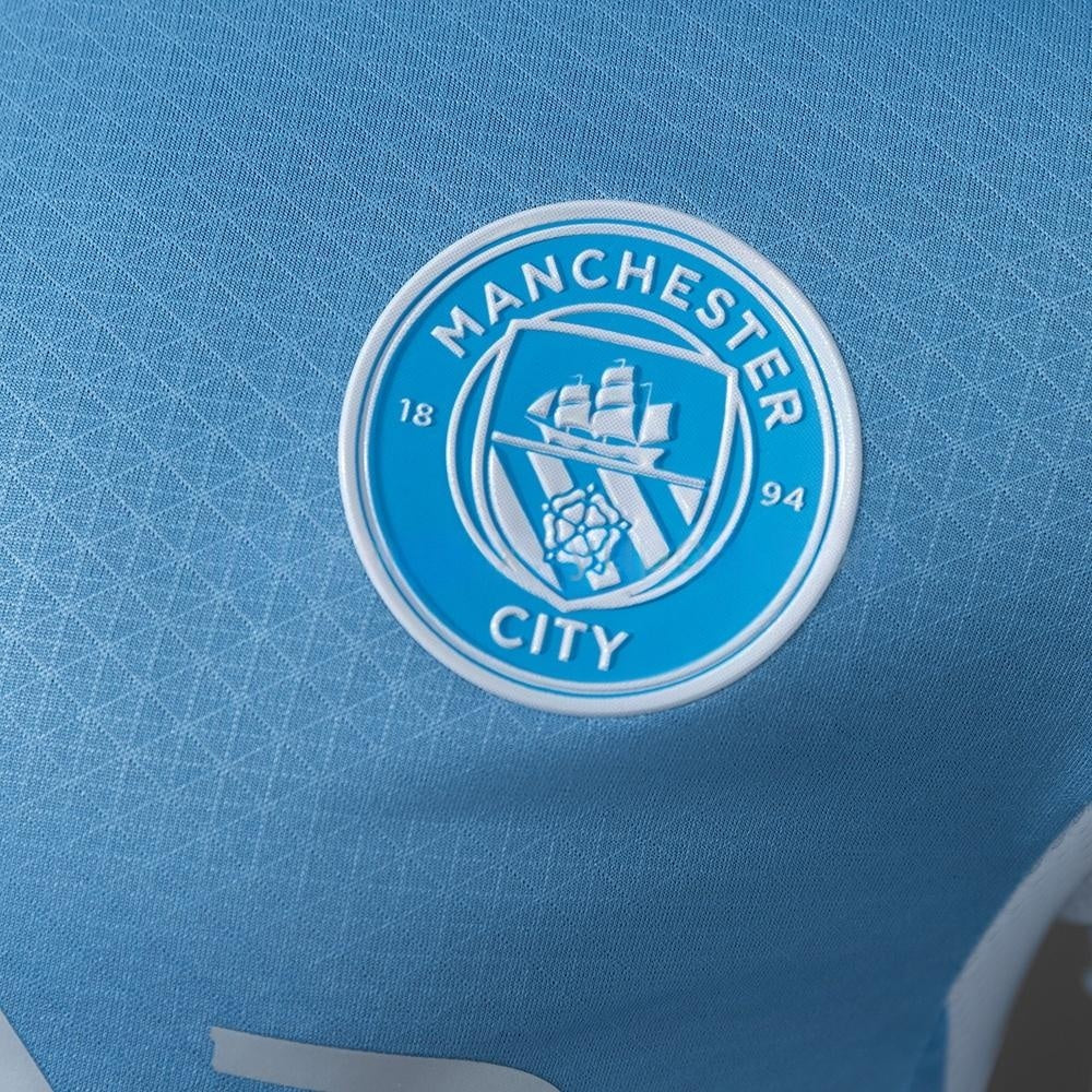 Player Version Manchester City Home Jersey 2026-2027 Long Sleeves Football Kit Soccer Shirt