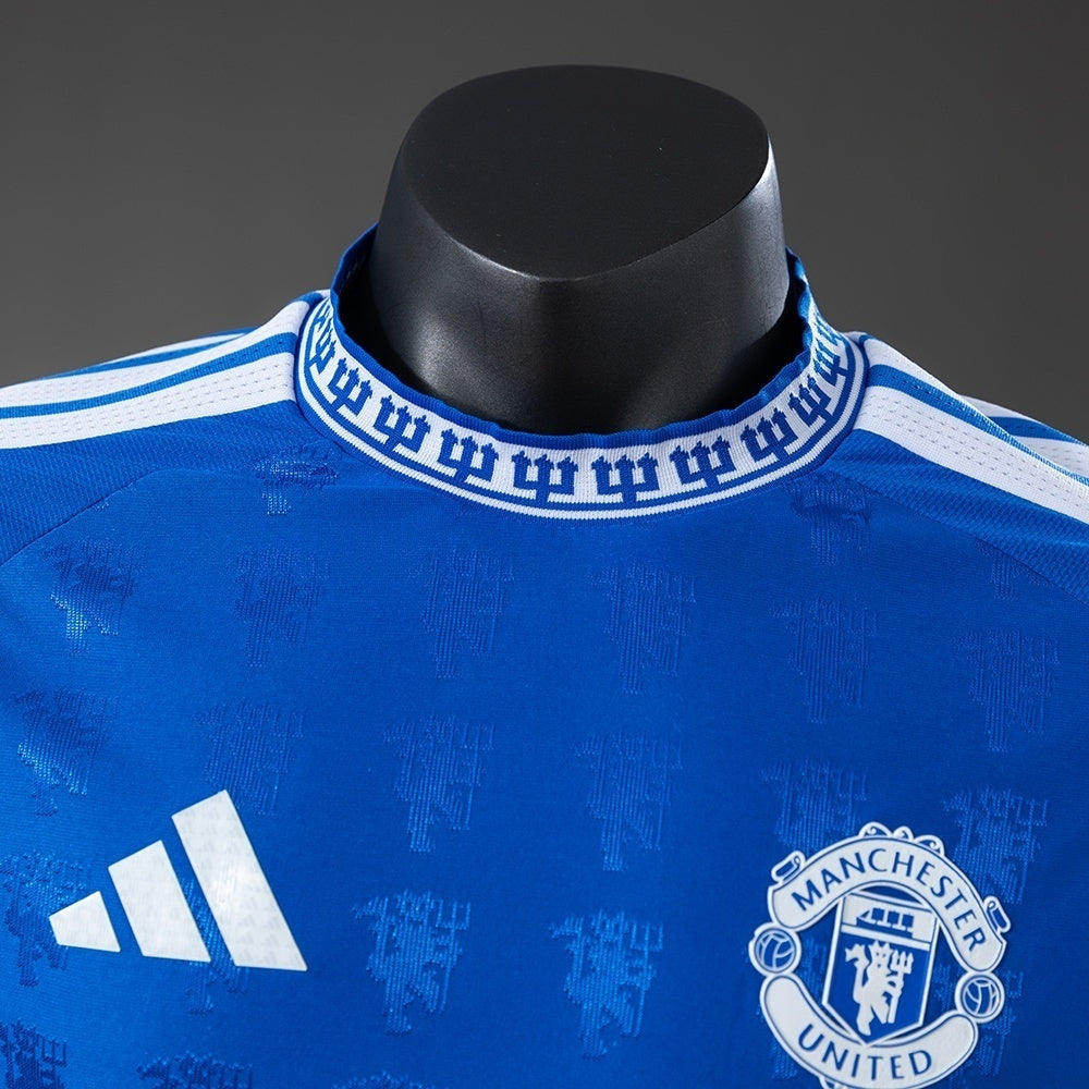 Player Version Manchester United Blue Jersey 2026-2027 Special Football Kit Soccer Shirt