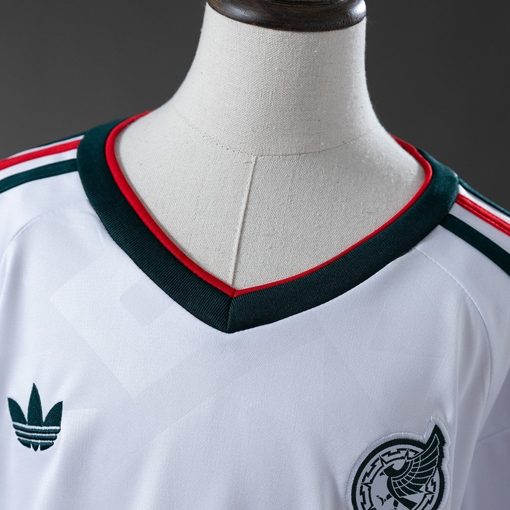 Kids Mexico Jersey 2026 World Cup Away Football Kit Soccer Shirt
