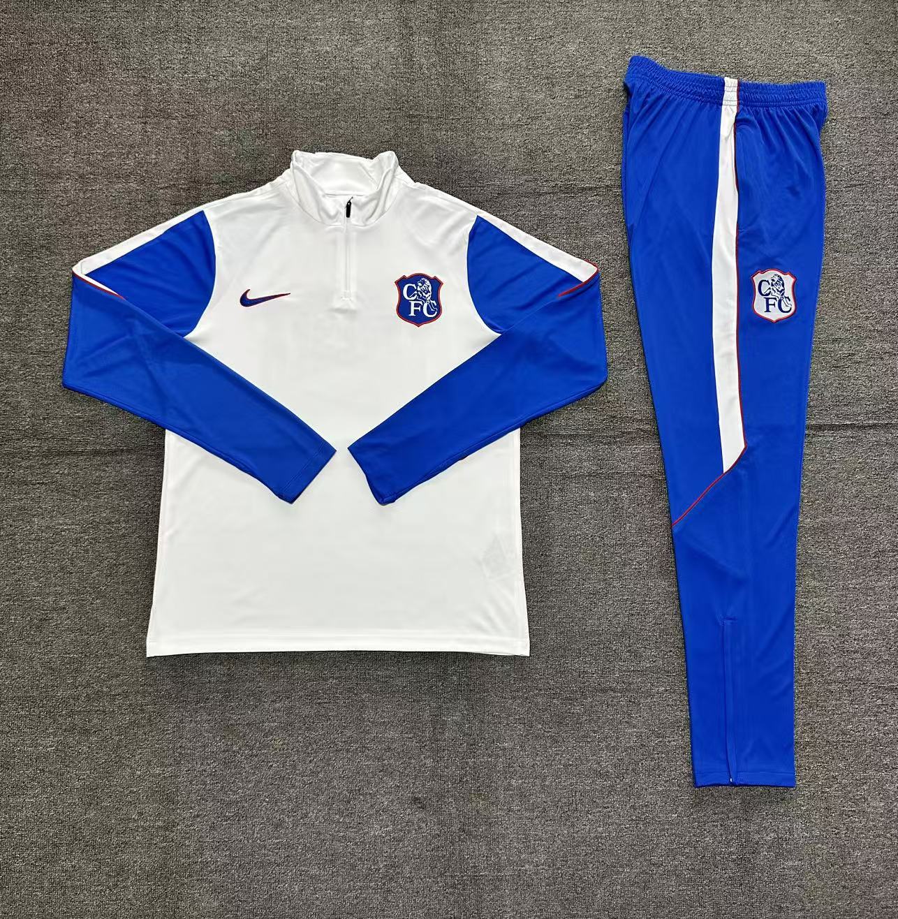 Kids Chelsea Training Tracksuits 2026-2027 Football Kit Soccer Jersey