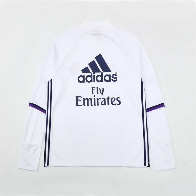 Retro Real Madrid Training Tracksuits 2016-17 Football Kit Soccer Jersey