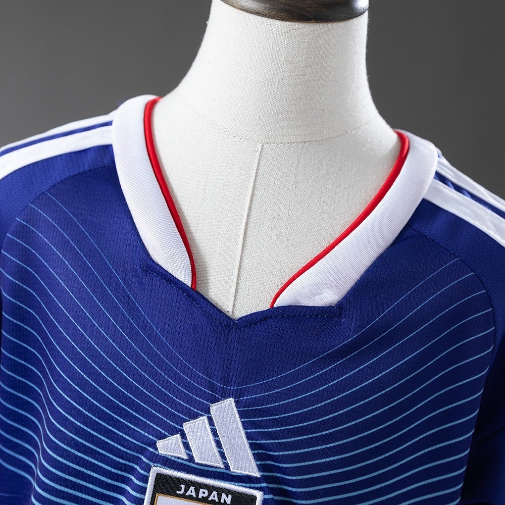 Kids Japan Home Jersey 2026 World Cup Football Kit Soccer Shirt