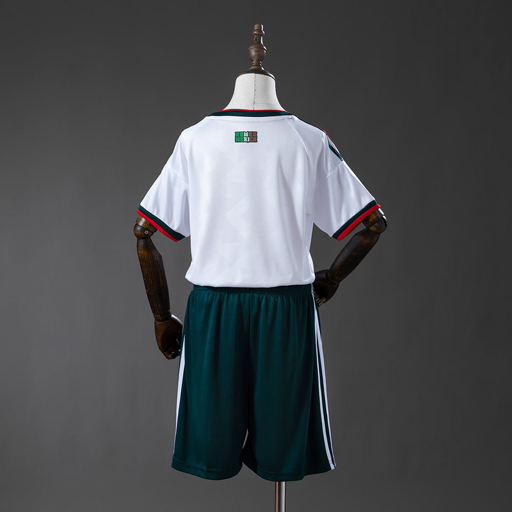 Kids Mexico Jersey 2026 World Cup Away Football Kit Soccer Shirt