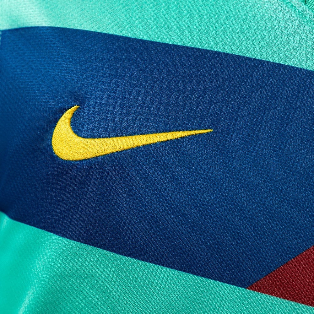 Barcelona Jersey 2010-11 Away Retro Football Kit Long Sleeves Soccer Shirt