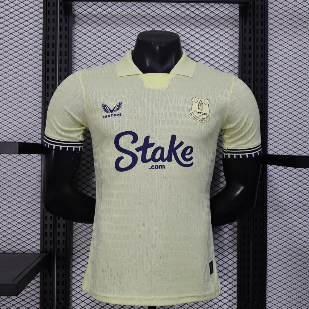 Player Version Everton Jersey 25/26 Away Football Kit Soccer Jersey