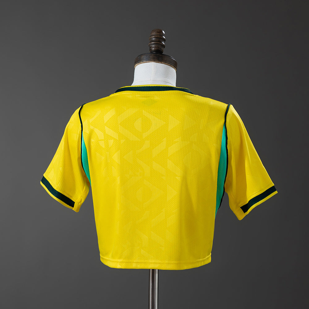 Women Brazil Home Short Jersey 2026 World Cup Football Kit Soccer Shirt