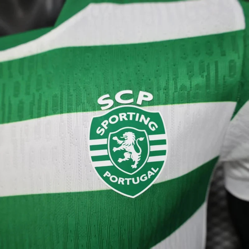 Player Version Sporting CP Jersey 25/26 Home Football Kit Soccer Jersey