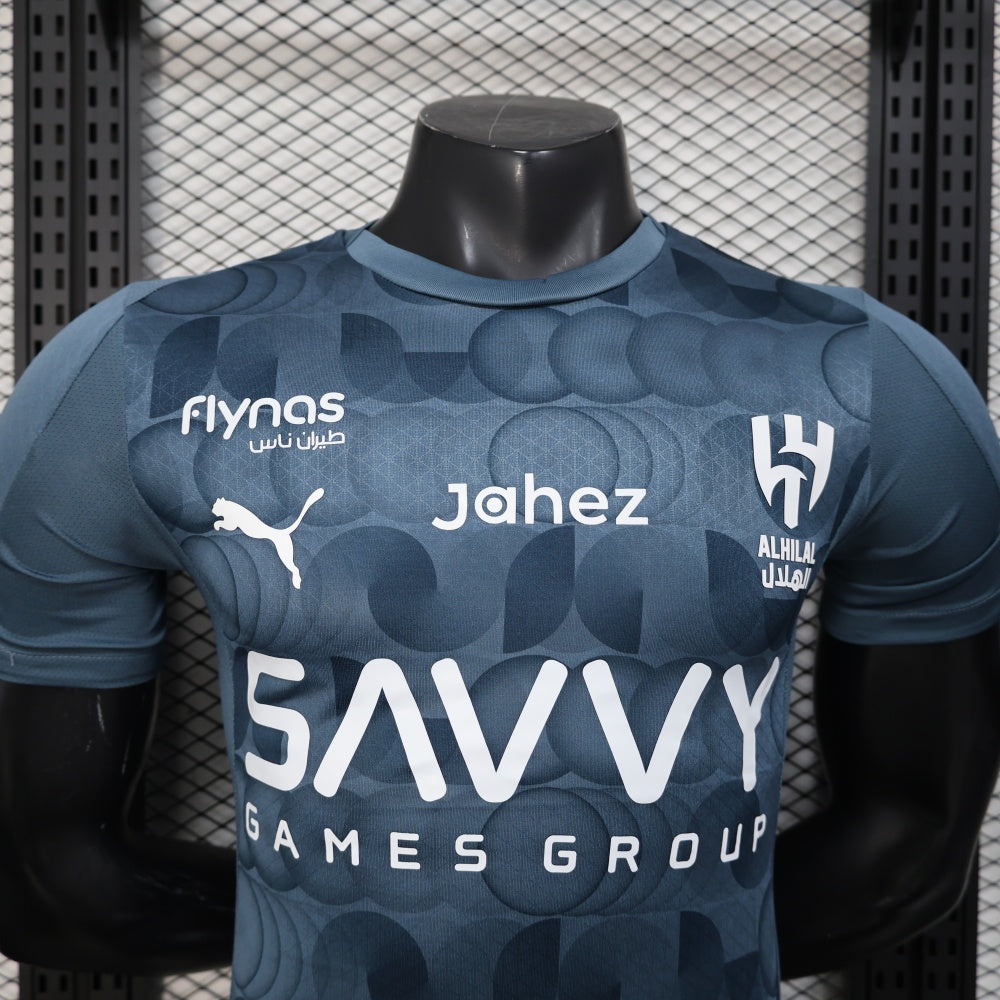 Al-Hilal Riyadh Jersey 25/26 Third Football Kit Player Version