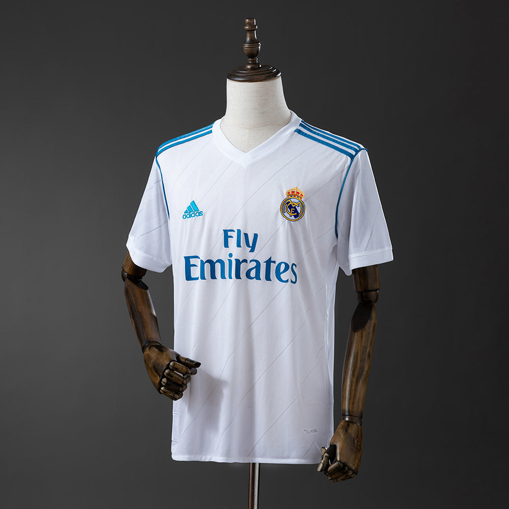 Real Madrid Jersey 2017/18 Home Retro Football Kit