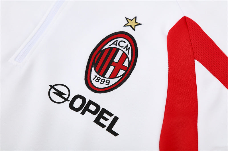 Retro AC Milan Training Tracksuits 2005-06 Football Kit Soccer Jersey