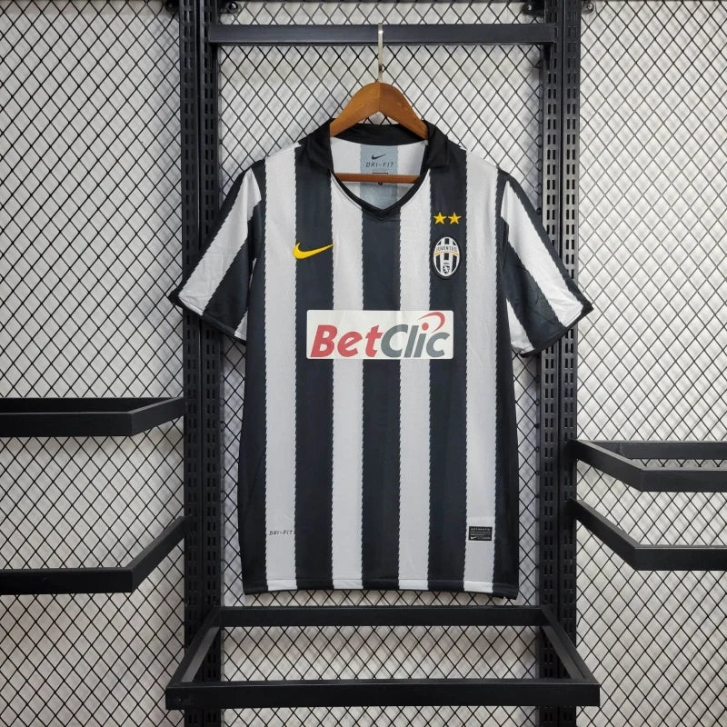 Retro Juventus Jersey Home Kit 2010/11 Football Soccer Shirt