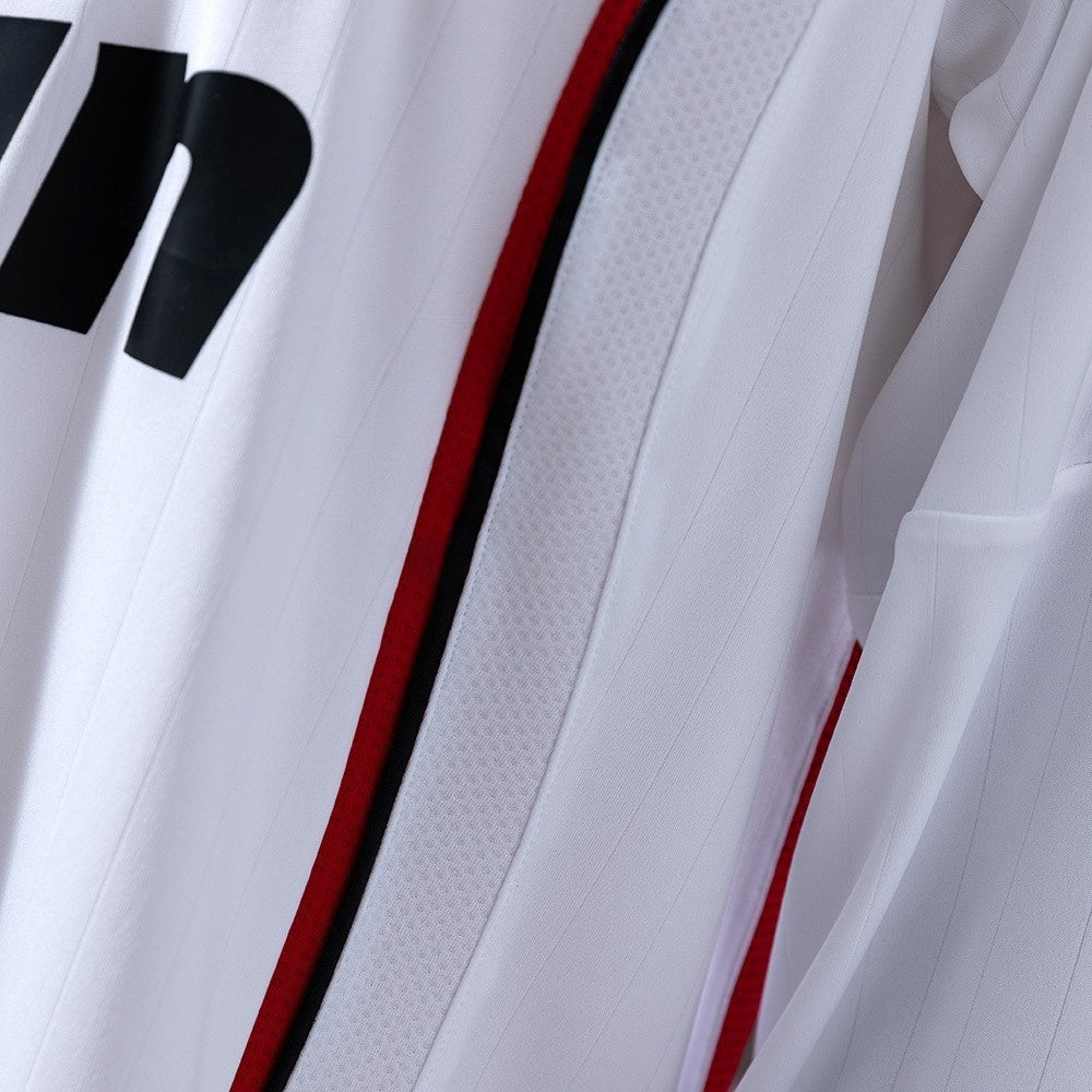 AC Milan Jersey 2006/07 Away Retro Football Kit Long Sleeves