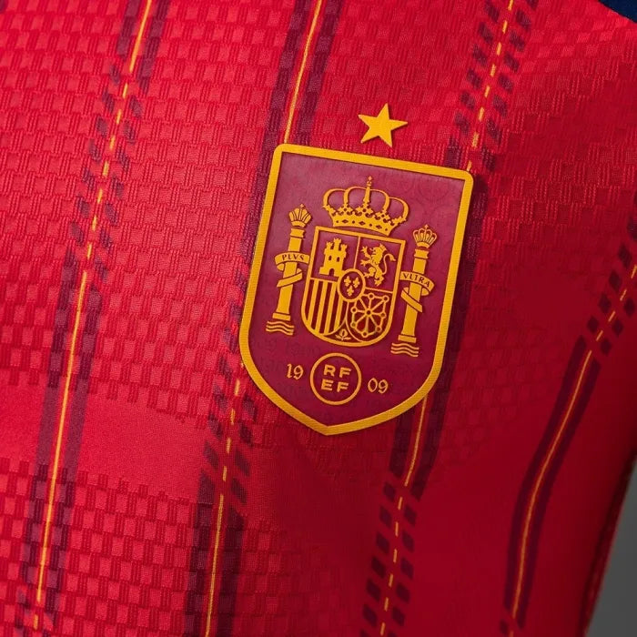 Player Version Spain Home Jersey 2026 World Cup Football Kit Long Sleeves