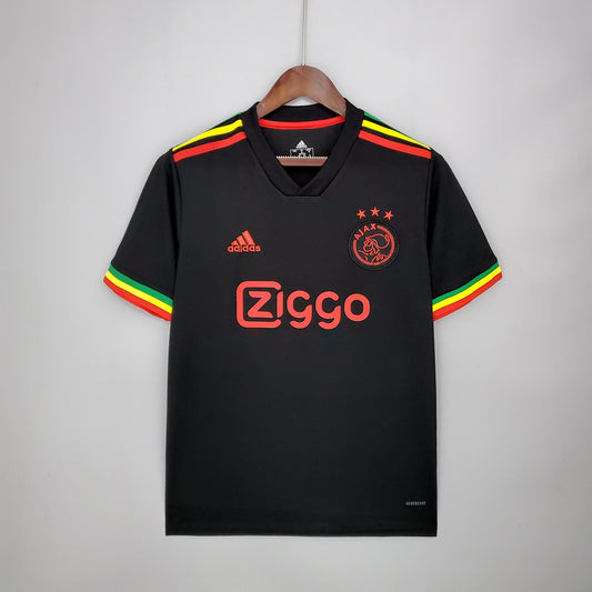 Retro Ajax Third Jersey 21/22 Football Kit Bob Marley