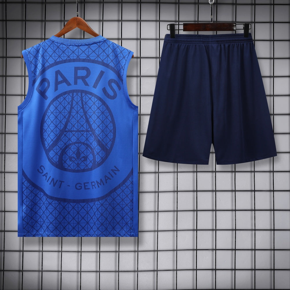 PSG Vest Set Training Tracksuits 25/26 Football Kit Soccer Jersey