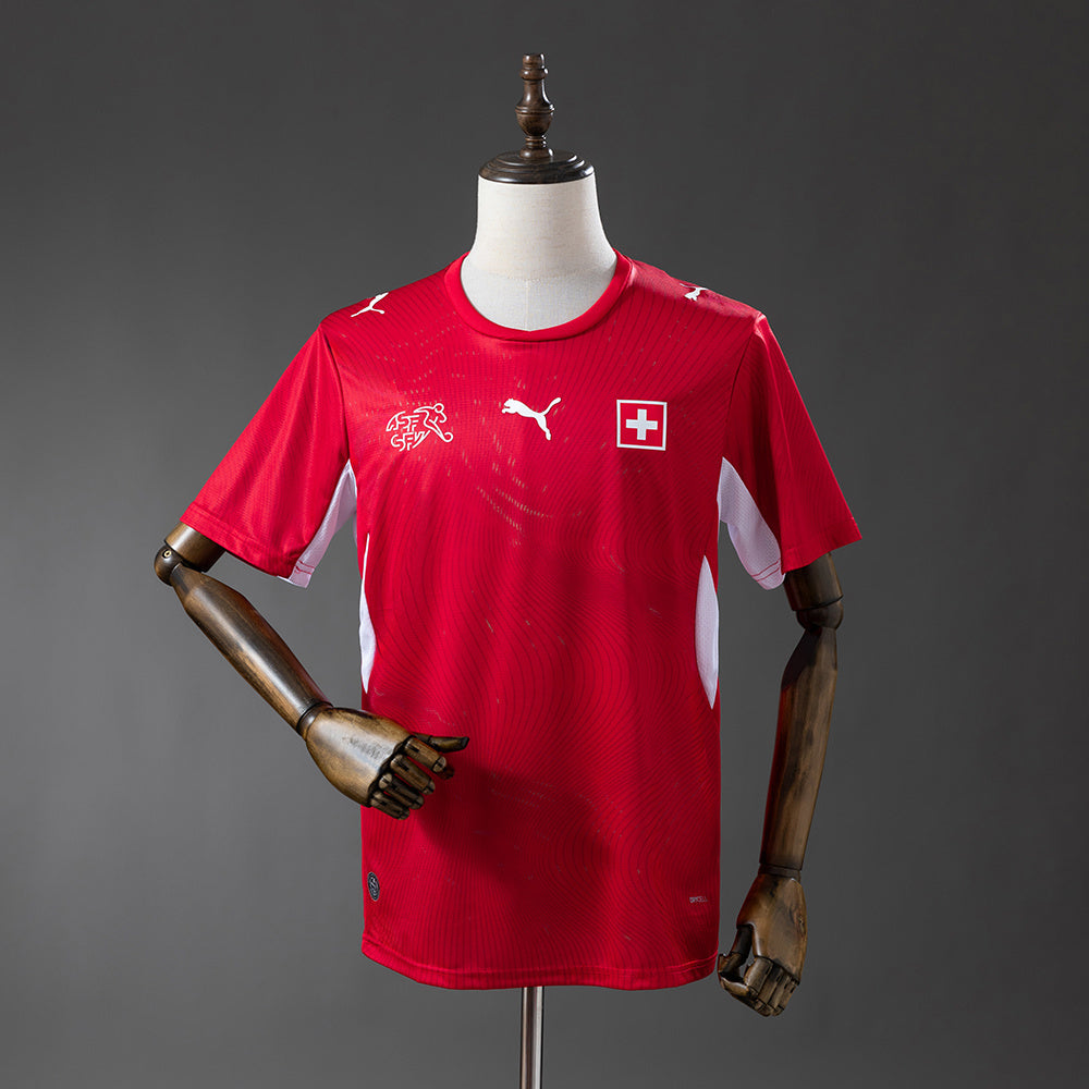 Switzerland Home Jersey 2026 World Cup Football Kit Soccer Shirt