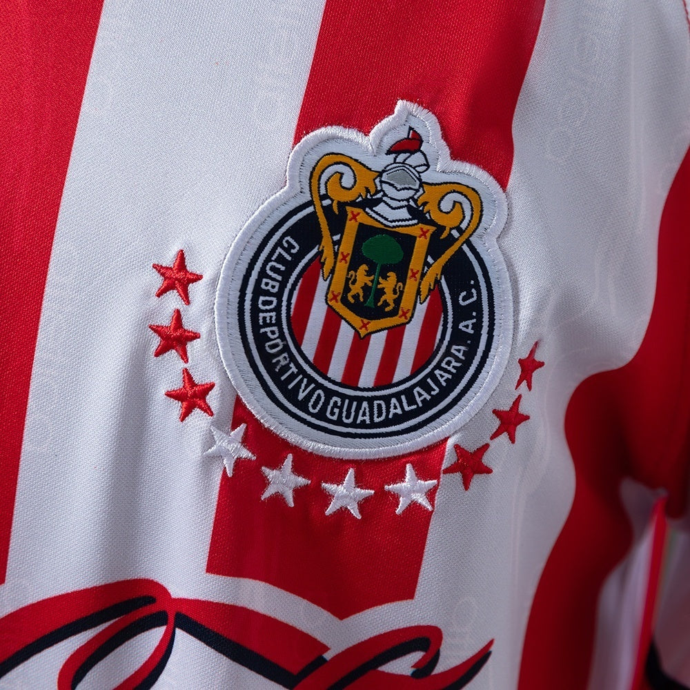 Retro Chivas Home Jersey 1998-1999 Long Sleeves Football Kit Soccer Shirt
