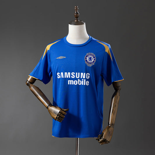 Chelsea Jersey 2005-06 Home Retro Football Kit