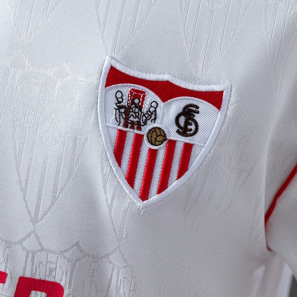 Sevilla Jersey 1991-92 Home Retro Football Kit