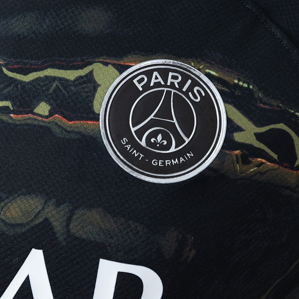 PSG Night Jersey 2025/26 Long Sleeves Football Kit Soccer Shirt