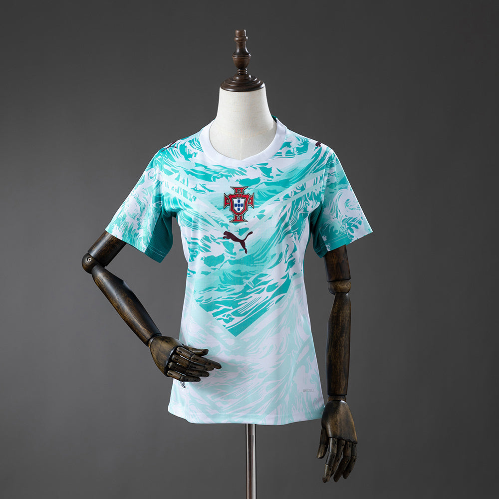 Women Portugal Away Jersey 2026 World Cup Football Kit Soccer Shirt